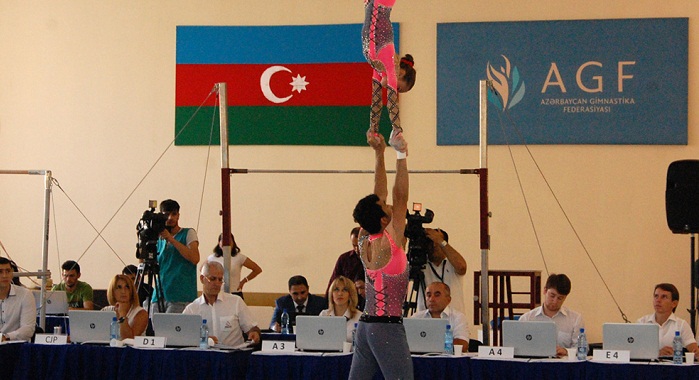 22nd acrobatic gymnastics championship starts in Baku - PHOTOS